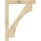 Ekena Millwork Westlake Block Rough Sawn Bracket w/ Offset Brace, Douglas Fir, 6"W x 36"D x 48"H BKT0604X36X48WTL05RDF - alternate 4